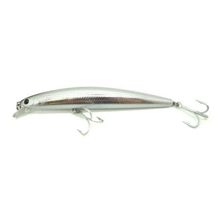 UPC: 0043178039090 | Daiwa DSPM15S47 Salt Pro Minnow Sinking 6 1 1/4 oz Chrome