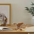 thumbnail image 5 of Ornamentos para Artesanías Latón Retro Vintage Big Devil Dragons Estatua, Té Pet Bronces Decoración para Mesa Estante Manto Mitología Vibe Gótico, Fuego con Fuego, 5 of 5