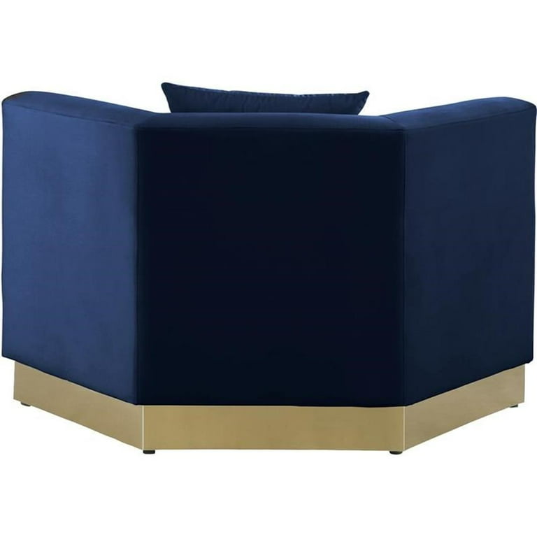 Meridian Furniture Marquis Velvet Ottoman Meridian Furniture Marquis Velvet Ottoman