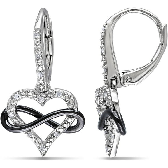 Everly Women's Diamond and Sterling Silver Earrings