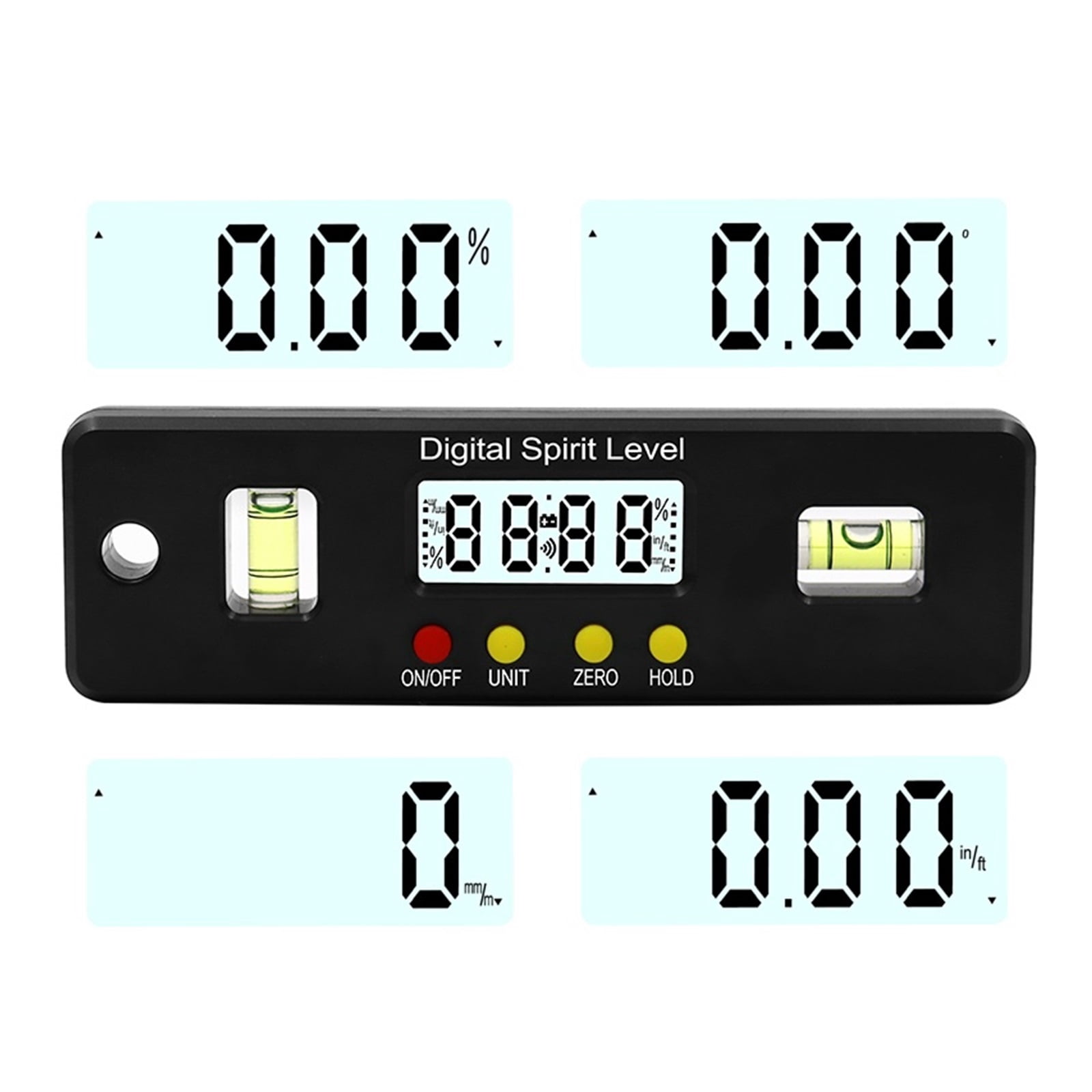 150mm Digital Protractor Inclinometer Level Box Waterproof Angle Finder Measure ,Water-Proof & Dust Resistant
