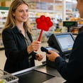 thumbnail image 5 of Claw Card Payment Stick For Retail Checkout Signaling Tool With Slender Plastic Handle And Six Color Options, 5 of 5