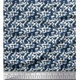 thumbnail image 1 of Soimoi Cotton Duck Fabric Floral Shirting Print Sewing Fabric Yard 42 Inch Wide, 1 of 3