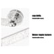 thumbnail image 4 of Toallero para ducha, ganchos de pared, accesorios de baño, zapatero sin agujero, marco de metal, 1 ml para almacenamiento en el baño.,Wsvlmg, 4 of 9