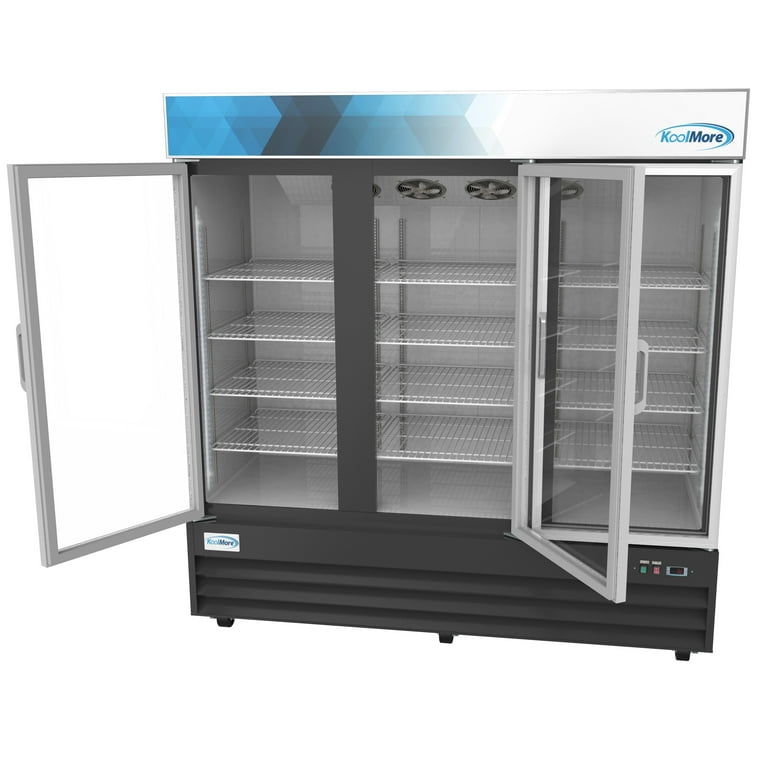 Koolmore commercial glass door display refrigerator merchandiser deals
