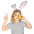 thumbnail image 2 of Funcredible Bunny Ears Headband  for Kids and Adults (Gray + Pink), 2 of 7