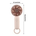 thumbnail image 3 of Kieccall Mini Handheld Fan USB Rechargeable Compact Personal Cooling Device Lightweight Portable Air Cooler for All Season Use, 3 of 8