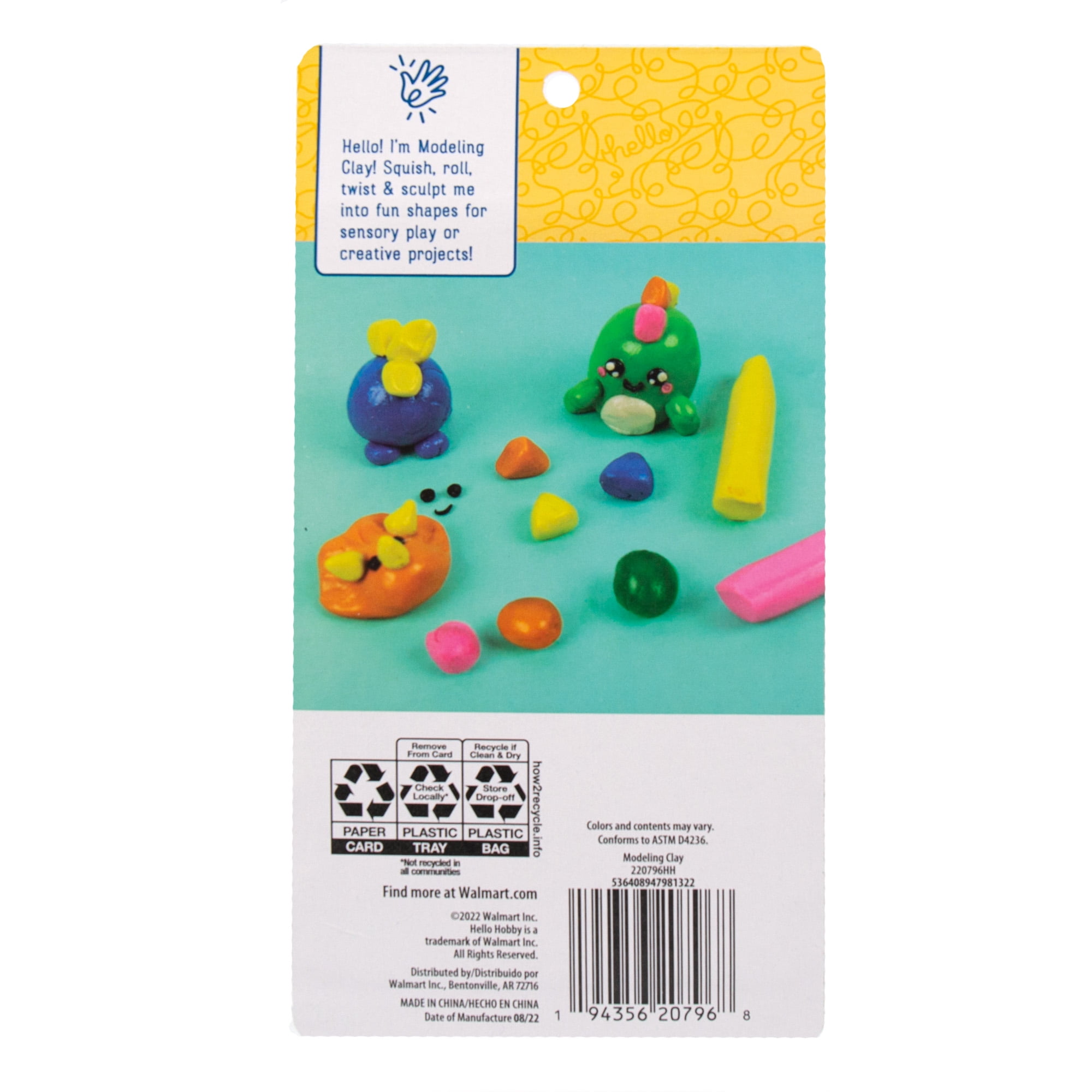 Pepy Plastilina Reusable and Non-Drying Modeling Clay; Set of 24