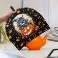 thumbnail image 2 of ZUXONGSY Halloween Black Cat Teapot Cover Cozy Kettle Protective with Hanging Loop Kettle Protective Insulation and Keep Tea Warm Teapots Dust Covers Happy Halloween Decor, 2 of 7