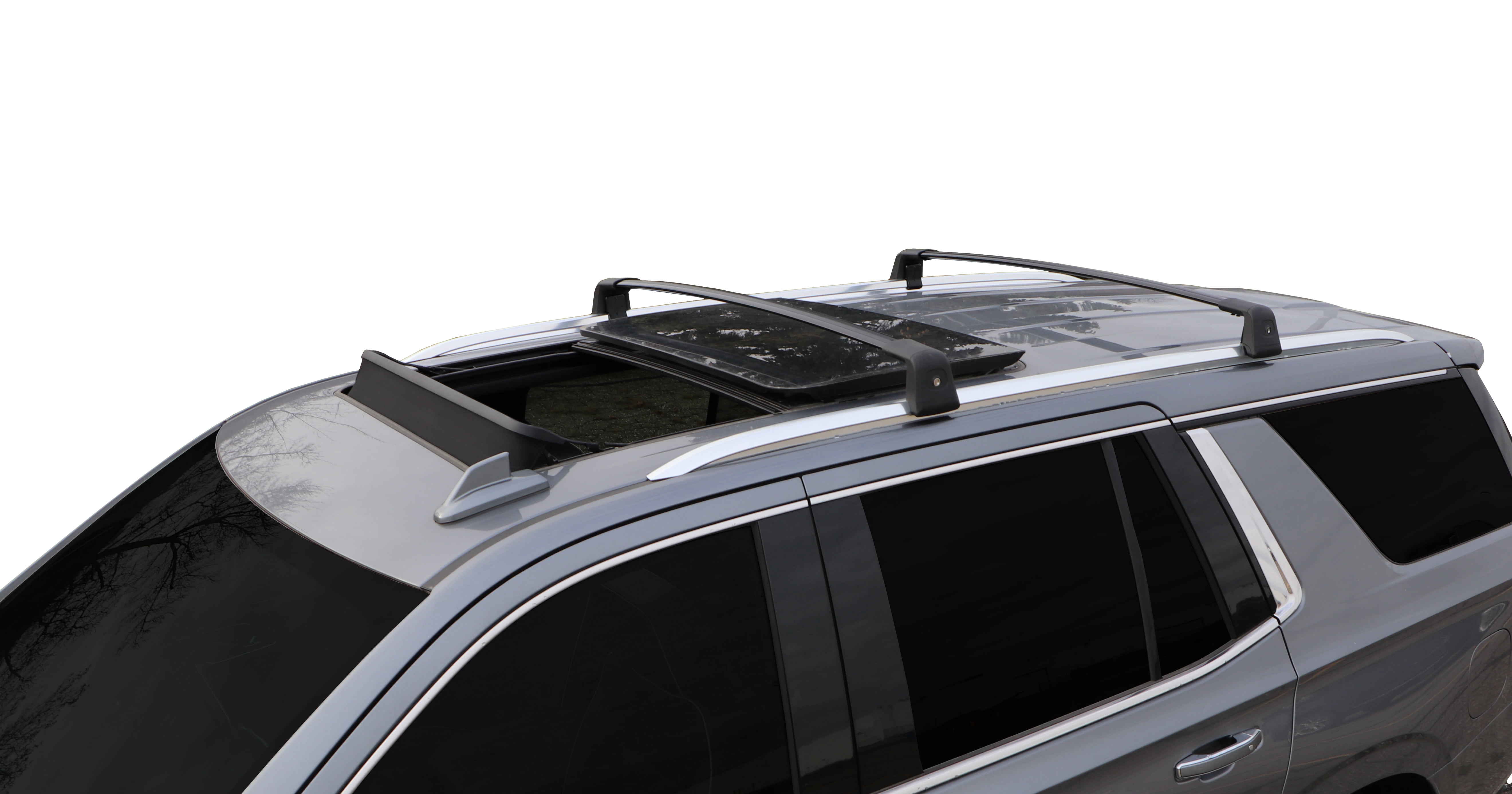 Roof Rack Cross Bars 2PCS Fit For Chevy Tahoe 2021-2025 Lockable