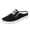 Black, variant on uvwlwu Women's Comfortable Breathable Soft Sole Lightweight Casual Canvas Shoes(White,6)