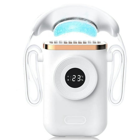 

Personal Neck Fans Portable Mini Fans with 1.5S Quick Cooling Plate 3 Speed & Rechargeable Necklace Fans