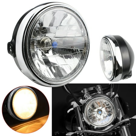 One Piece Motorcycle Harley Motorbike LED Headlight Refitted Elliptical ...