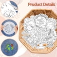thumbnail image 3 of Water Soluble Embroidery Patterns for Beginners 4 Sheets with 35 Patterns Wash Away Embroidery Pattern Stabilizer for Hand Sewing Lover Women Adults (Best for You with Floral Earth), 3 of 9