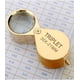 thumbnail image 5 of Mini lupa plegable 30X, lupa para joyero, lupa para ojos, joyería, lupa portátil, bolsillo, herramientas de mano (color: dorado), 5 of 8