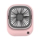 thumbnail image 5 of Injueey Ventilador portátil de mano Ventiladores de aire recargables de bajo ruido 1.5W-2.5W Cool Rosado 2Conjunto, 5 of 6