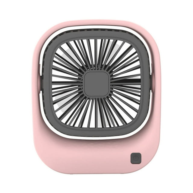 Wosthever Ventilador portátil de mano de bajo ruido ajustable 1.5W-2.5W ventiladores de aire de escritorio de bolsillo al aire libre Type2 NO2