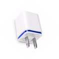 thumbnail image 3 of Methold UE enchufe 3.1A Universal 2 puertos USB de pared adaptador de viaje para Teléfono y Comunicación No.7, 3 of 6