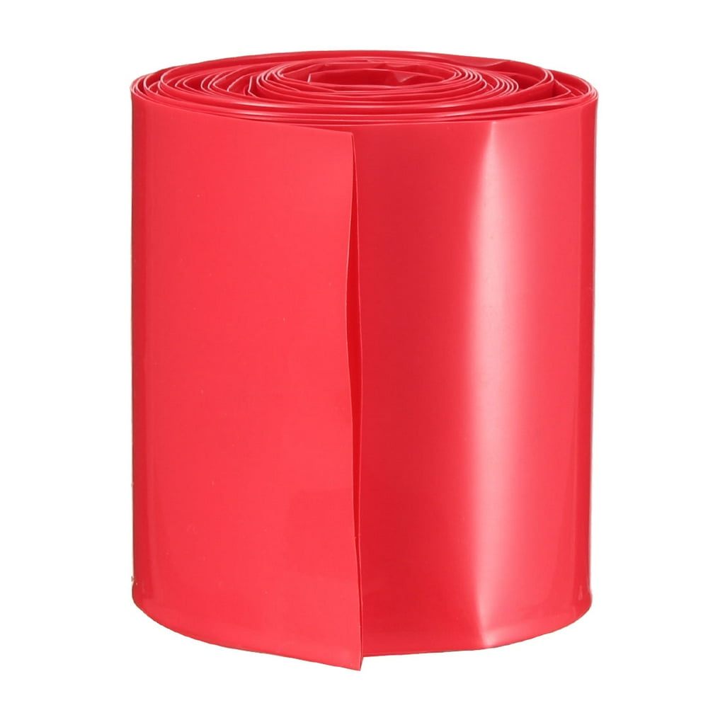 PVC Heat Shrink Tubing Tube 70mm Battery Wrap for 4 x 18650 Battery 5M
