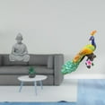 thumbnail image 2 of CoudarTitie Monkey Buddha Statue Figurine Sun Wukong Sculpture Collectible Miniature Peacock Sculpture Figurine Decorative Garden Ornament Crafts for Hotel Patio Backyard Home Yard, 2 of 8