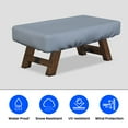 thumbnail image 3 of COVERS&ALL Air Hockey Table Covers, Made of 18 Oz Waterproof & UV-Resistant Cover Tuff Fabric, Suitable for Indoors/Outdoors (88" W x 44" D x 15" H, Gray), 3 of 8