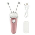 thumbnail image 2 of Depilación facial con rosca e hilo de algodón, depiladora eléctrica de belleza para mujer, afeitadora de depilación con rosca facial, inalámbrica y recargable, 2 of 7