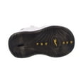 thumbnail image 6 of Reebok Question Mid "Black Toe" Toddler Shoes White-Black-Gold Met eg6286, 6 of 6
