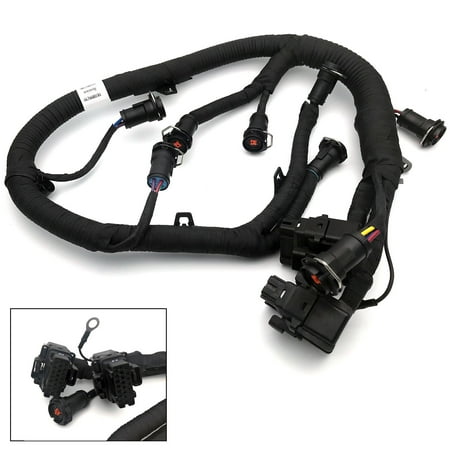 New Fuel Injector Module Wiring Harness For Ford V8 6.0L 5C3Z-9D930-A