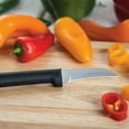 thumbnail image 4 of Rada Cutlery Curved Paring Knife Blade Stainless Steel Resin, 6-1/8 Inch, Black handle, 4 of 6