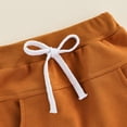 thumbnail image 6 of Douhoow 0-3Y Baby Boys Causal Trousers Elastic Waist Drawstring Pants Loose Fit Long Pants, 6 of 8