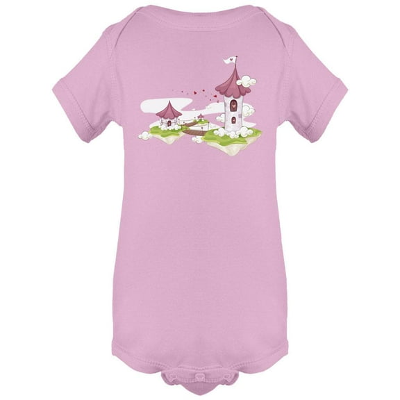 Floating Towers Bodysuit Infant -Image by Shutterstock,  6 Months