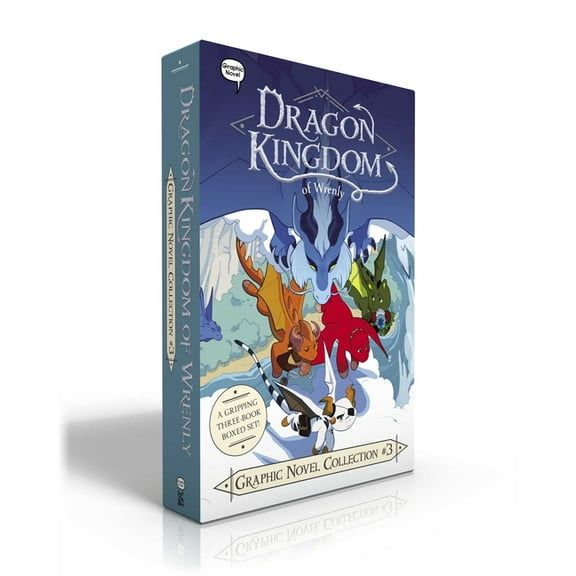 Dragon Kingdom of Wrenly Dragon Kingdom of Wrenly Graphic Novel Collection #3 (Boxed Set): Cinder's Flame; The Shattered Shore; Legion of Lava, (Paperback)