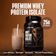 thumbnail image 4 of NutraBio Whey Protein Isolate, Whey Protein Powder Supplement, 2lb Gourmet Chocolate, 4 of 8