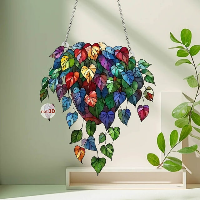 2D Acrylic Hanging Lightweight Design Easy To Hang Colors Versatile Use