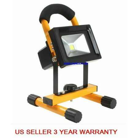 

L10 10W Portable Cordless Work Spot Light Rechargeable LED Flood Camping Hiking