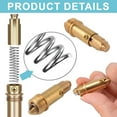 thumbnail image 3 of Spring Mechanism Basin Sink Pop-Up Bolt, Easy-to-Use Click Clack Plug Ensures Seamless Drainage Control, Corrosion Resistant For Durability (2Pcs), 3 of 8