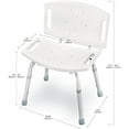 thumbnail image 3 of Adjustable Tub and Shower Chair, 3 of 7