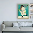 thumbnail image 3 of Trademark Fine Art 'Retro Christmas 3' Canvas Art by Holli Conger, 3 of 3
