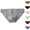 Gray, variant on Men's Seamless Front Pouch Briefs Fashion Low Rise Men Cotton Underwear