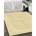 thumbnail image 2 of Ahgly Company Indoor Rectangle Abstract Brown Gold Abstract Area Rugs, 2' x 3', 2 of 6