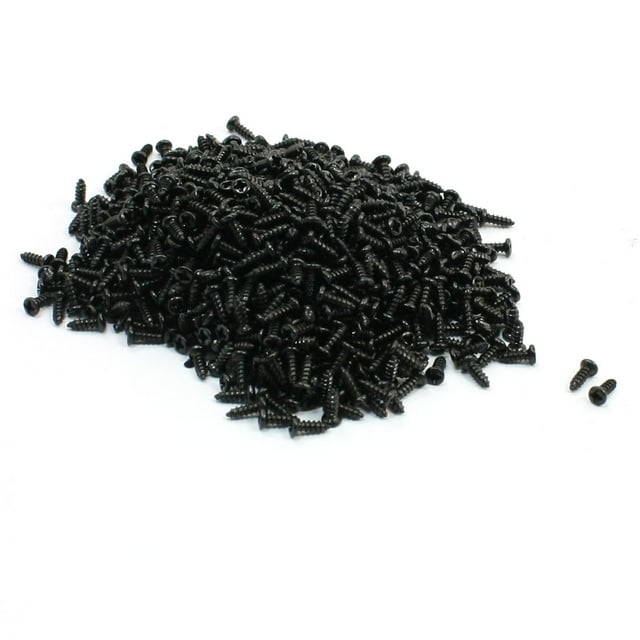 1000 Pcs Tornillo Phillips Redondo Autoperforante de 2mm x 6mm