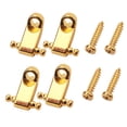 thumbnail image 1 of CTIRCHIU 2 Sets Roller Style String Retainers Tree for Electric Guitar Mounting Tree (Golden), 1 of 8