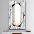 thumbnail image 4 of DESIGN ART Designart 'Marbled Diamond 17' Industrial Mirror - Printed Wall Mirror 27.5in.x39.5in., 4 of 5