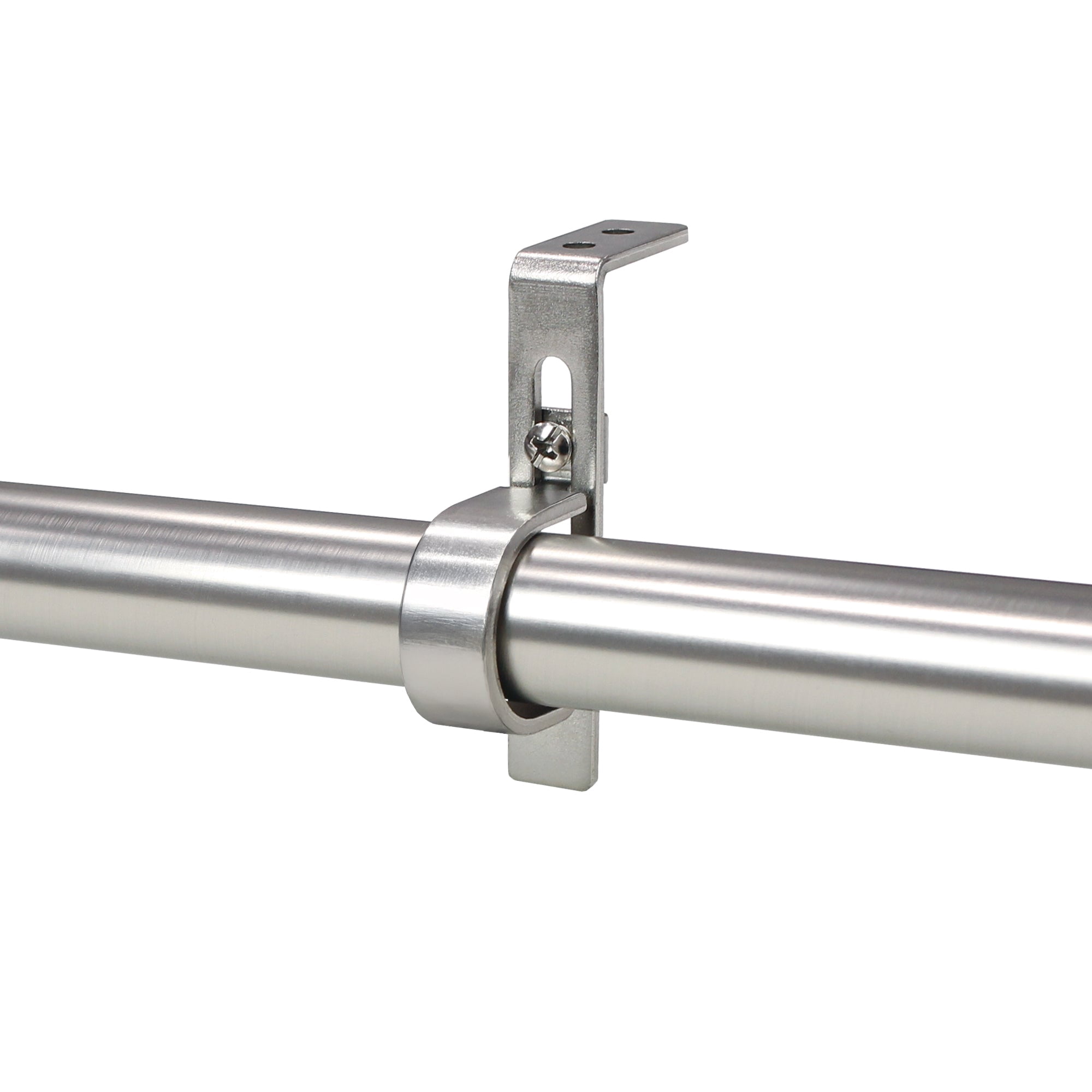 Lumi Home Furnishings 1" Ceiling/wall end bracket Brushed Nickel