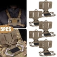 thumbnail image 1 of Tablero Navegación Plegado Soporte MOLLE Accesorios para Chaleco Equipo (bronceado), 1 of 8