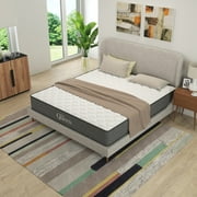 NapQueen Victoria 12 Twin-XL, Gel Infused Memory Foam and Pocket Spring Hybrid Mattress in a Box, Adult