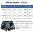 thumbnail image 3 of Men's Funny Baby Duck Pattern Swim Trunks, Quick Dry Swimming Bathing Shorts with Mesh Liner, 3 of 3