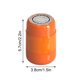thumbnail image 3 of Orange Floating Blade Shaver For Men's Mini Travel Shaver Portable Fast Charging Shaver USB, 3 of 9