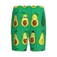 thumbnail image 2 of Lsque Cartoon Fruit 1 Mens Sleep Pajama Shorts,Short Pajama Pants, Cotton Ultra-Soft Knit-Medium, 2 of 9