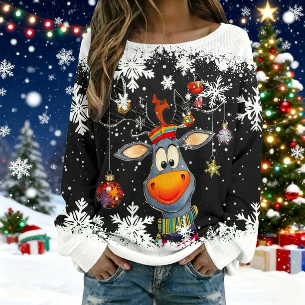 MHFRRA Sudadera con Capucha Sin Cabeza Atmosphere para Mujer Negro